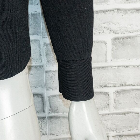 M.M. LAFLEUR Women's The Sant Ambroeus Jardigan Cardigan in Black sz Large - Picture 9 of 10